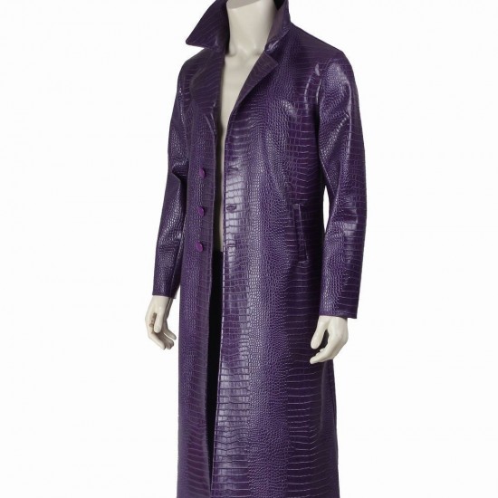 jared leto joker trench coat